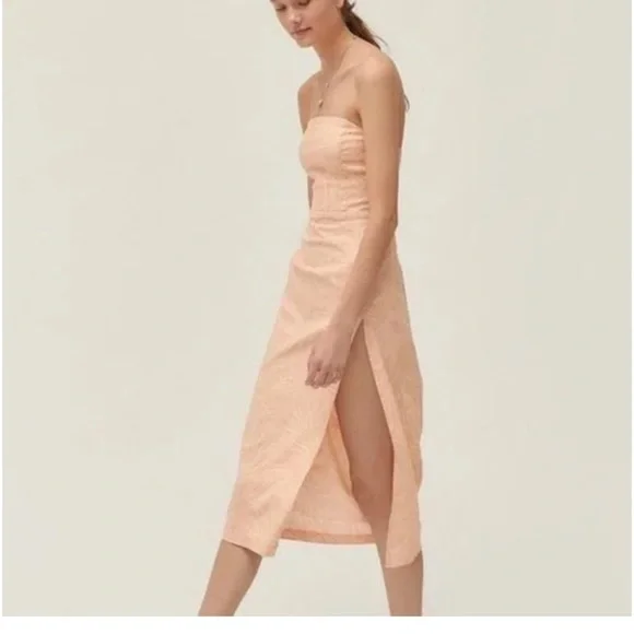 Urban Outfitters Strapless Zebra Animal Print Midi Dress
Size Small - Picture 1 of 14